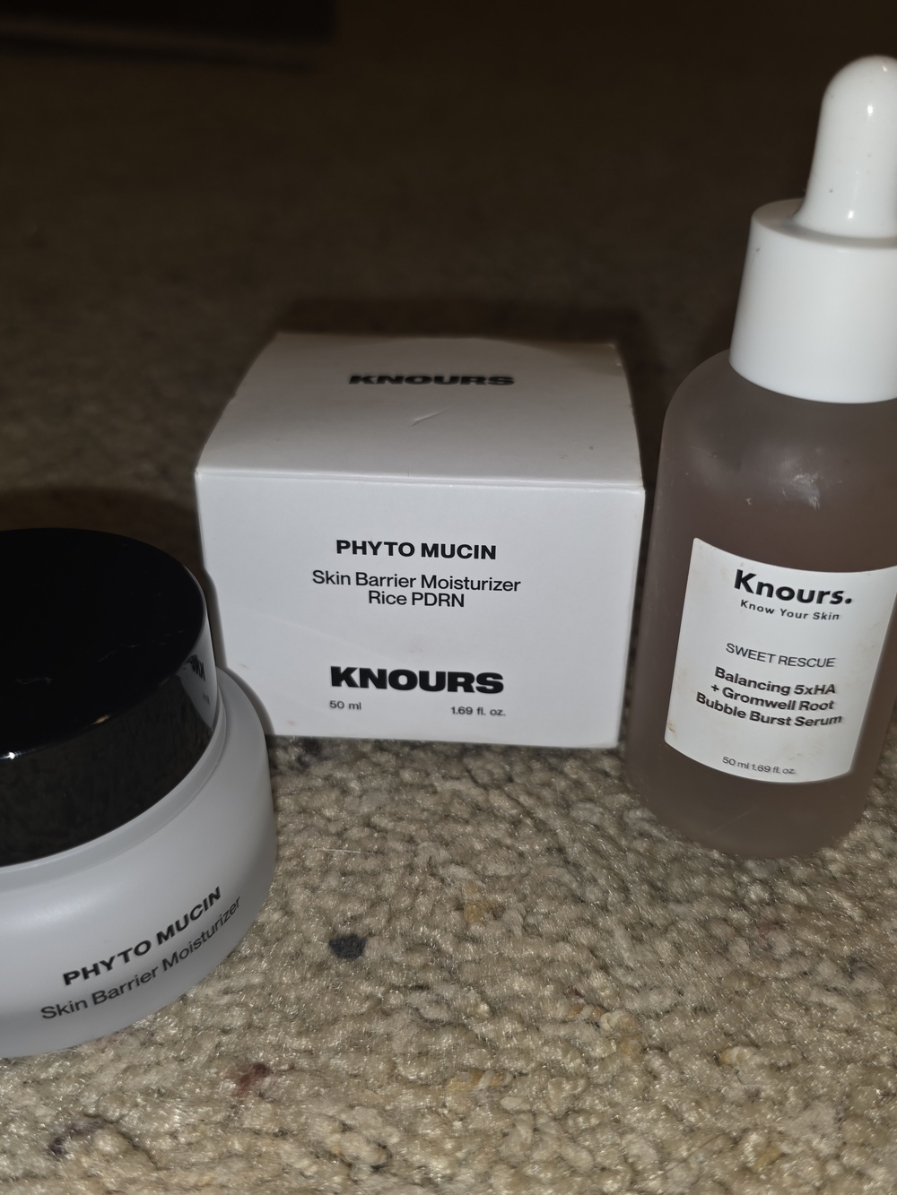 Knours Phyto Mucin Skin Barrier  Moisturizer & Serum